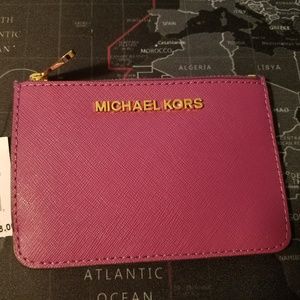 Michael Kors Zip Coin Pouch with ID Holder